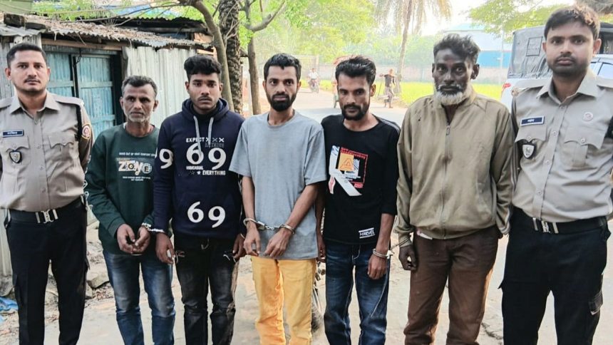 ভ্রাম্যমাণ আদালতের নির্দেশে ৫ মাদক কারবারীর বিভিন্ন মেয়াদে কারাদণ্ড